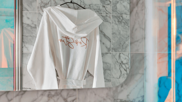 Virgin Voyages Brilliant Lady Suite Bathrobe ©Virgin Voyages.png